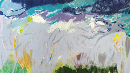 Rachelle Krieger, ‘Passing Storms (diptych)’, 2010