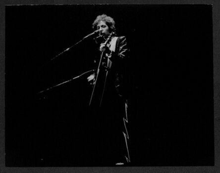 Bob Gruen, ‘Bob Dylan - Solo on Stage Deutschlandhalle, Berlin, Germany’, ca. 1978