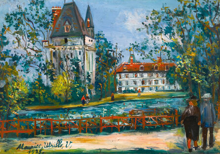 Maurice Utrillo, ‘Château de Saintines, Oise’, 1925