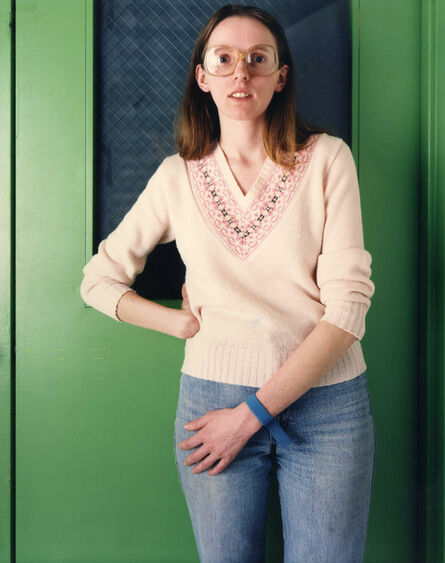 Bruce Wrighton, ‘Woman with Oversized Glasses, Binghamton, NY’, 1987