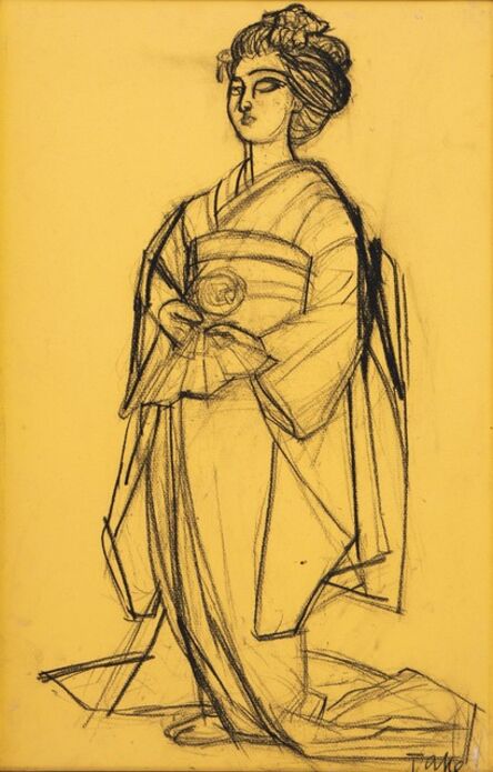 Hayashi Takeshi, ‘Maiko’, Post-war 