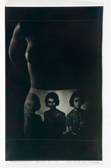 Robert Heinecken, ‘Figure Underwear’, 1965