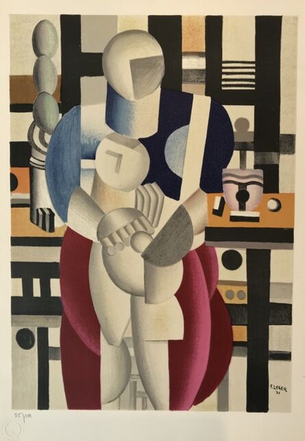 Fernand Léger, ‘Woman and Child (La femme et l'enfant)’, 1955