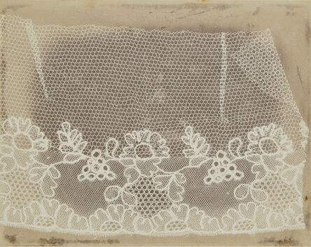 William Henry Fox Talbot, ‘Lace’, before February 1845
