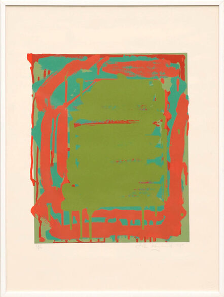 John Hoyland, ‘Untitled Green’, 1975