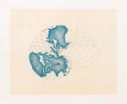 Agnes Denes, ‘Map Projection: The Snail’, 1978