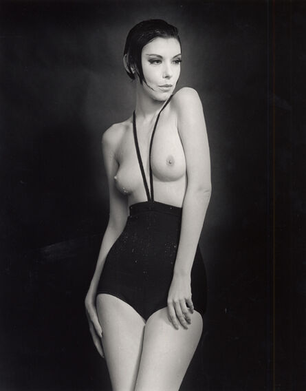 William Claxton, ‘Peggy Moffitt in Rudi Gernreich, Topless Swimsuit’, 1964