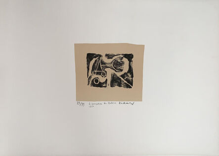 Pierre Alechinsky, ‘Le Complexe Du Sphinx’, 1950