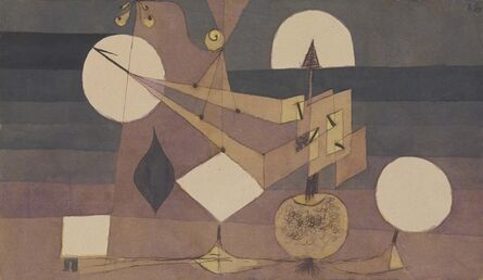 Paul Klee, ‘Agricultural Experimental Plan for Late Fall’, 1922