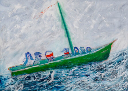 Lawrence Ferlinghetti, ‘Boat People’, 2006