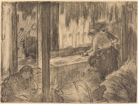 Edgar Degas, ‘The Laundresses (Les blanchisseuses (La repassage))’, ca. 1879