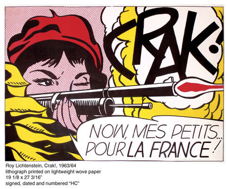Roy Lichtenstein, ‘CRAK!’, 1963-1964