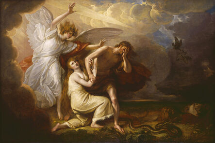 Benjamin West, ‘The Expulsion of Adam and Eve from Paradise’, 1791