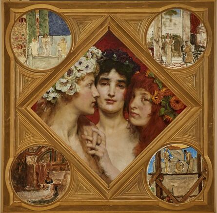 Lawrence Alma-Tadema, ‘The Three Graces’