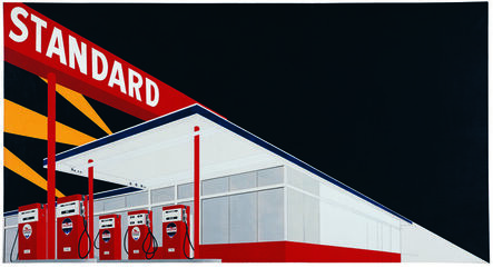 Ed Ruscha, ‘Standard Station, Amarillo, Texas’, 1963