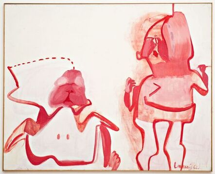 Maria Lassnig, ‘Hasenbild’, 1962