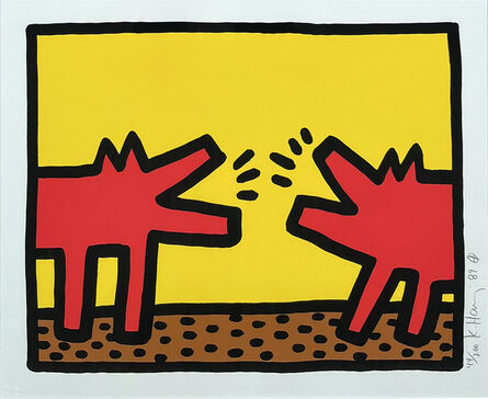 Keith Haring, ‘Pop Shop IV (D)’, 1989