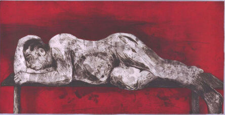 William Kentridge, ‘Sleeper - Red’, 1997