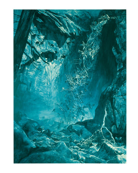 Mark Tansey, ‘Yosemite Falls (Homage to Watkins)’, 1993