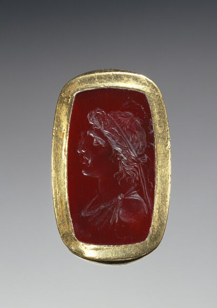 ‘Engraved Gem Inset Into a Hollow Ring’,  1st century B.C.