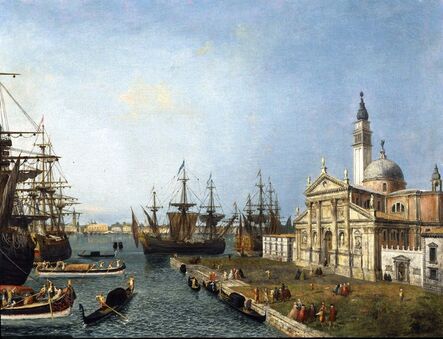 Michele Marieschi, ‘Venice, a View of the Bacino di San Marco from the Church and Island of San Giorgio Maggiore’, ca. 1742
