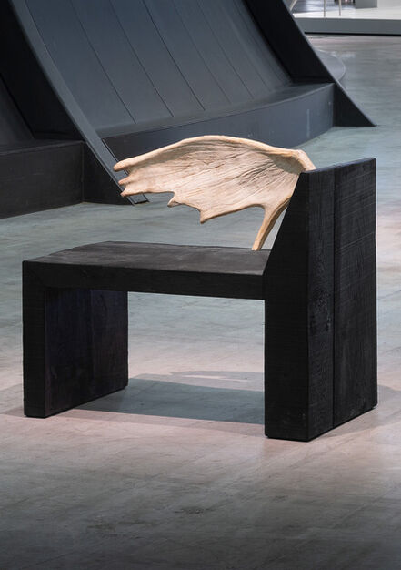 Rick Owens, ‘Tomb Chair Black Oak Left’, 2012