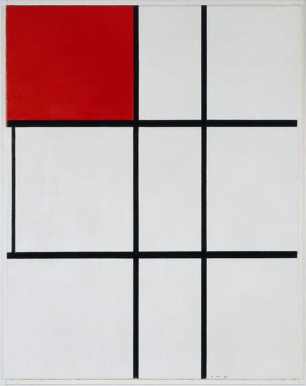 Piet Mondrian, ‘Composition B (No.II) with Red ’, 1935