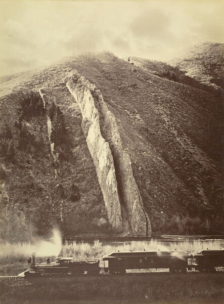 Carleton E. Watkins, ‘The Devil's Slide, Utah’, 1873-1874