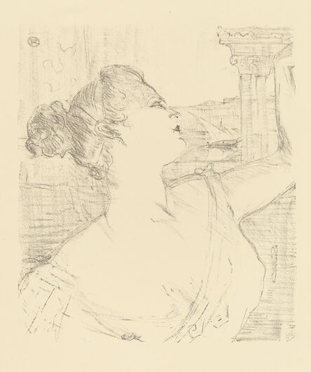 Henri de Toulouse-Lautrec, ‘SYBIL SANDERSON’, 1898