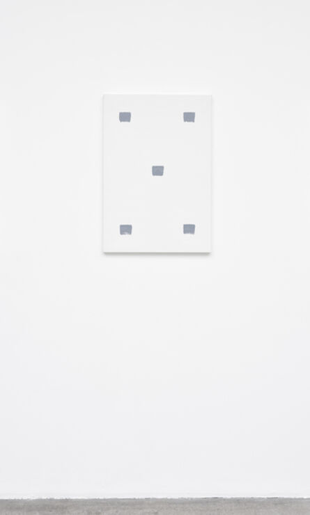 Niele Toroni, ‘Empreintes de pinceau N°50 à intervalles réguliers de 30 cm’, June 2019