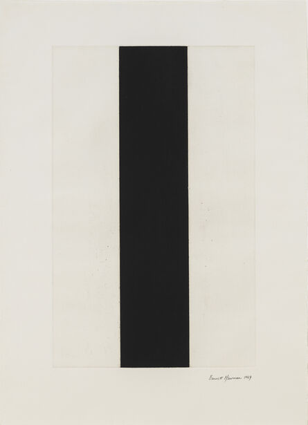 Barnett Newman, ‘Untitled Etching #2’, 1969
