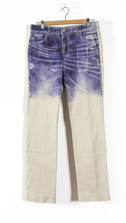 Ben Garthus, ‘"Ballpoint pen drawing of my favorite pair of jeans on my least favorite pair of khakis". 2014 $7,000’