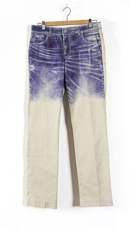 Ben Garthus, ‘"Ballpoint pen drawing of my favorite pair of jeans on my least favorite pair of khakis". 2014 $7,000’, 2014