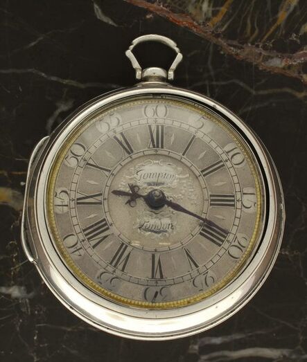 Thomas Tompion, ‘Silver, Pair Cased Verge Pocket Watch’, ca. 1710