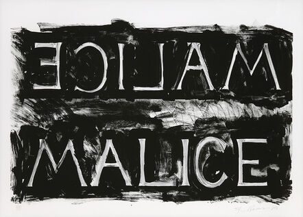 Bruce Nauman, ‘Malice’, 1980