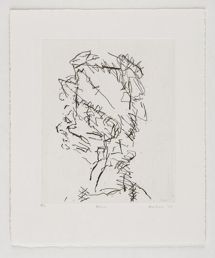 Frank Auerbach, ‘Julia’, 1989