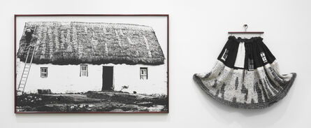 Elaine Reichek, ‘Whitewash (Galway Cottage)’, 1992-93