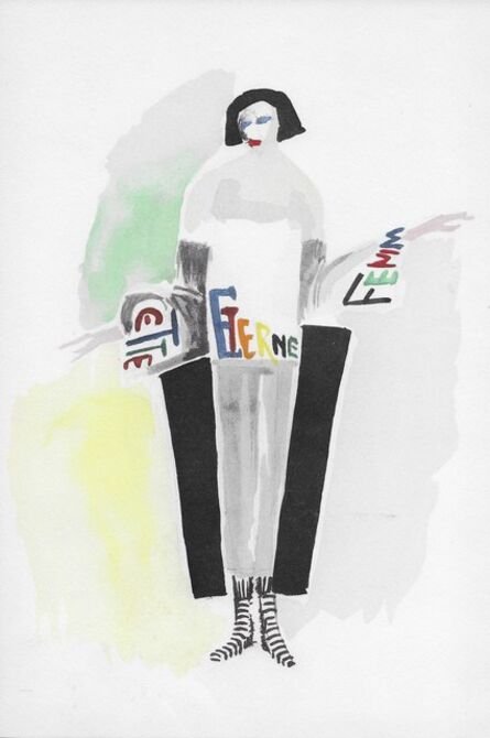 Sonia Delaunay, ‘Robe poème’, 1969