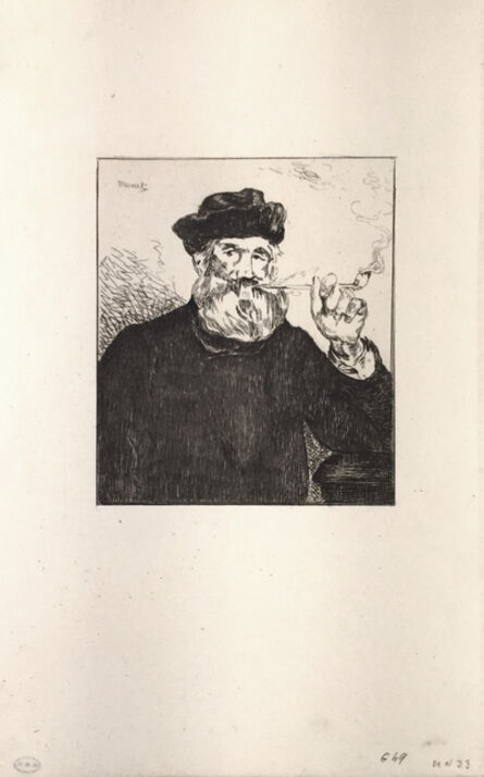 Édouard Manet, ‘Le Fumeur’, 1866