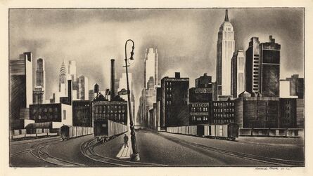 Howard N. Cook, ‘West Side, New York.’, 1931