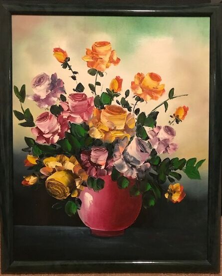 Lionel Barrymore, ‘Still life in a Pink Vase’, 20th Century