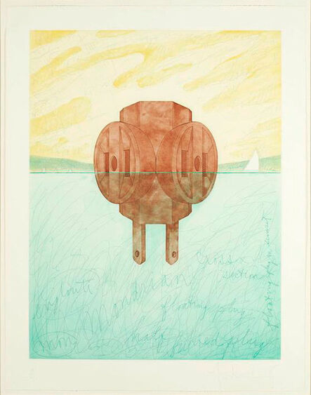 Claes Oldenburg, ‘Floating Three-Way Plug’, 1976