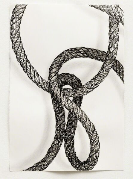 Claudia Parducci, ‘Rope Drawing, Day 18’, 2019