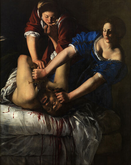 Artemisia Gentileschi, ‘Judith Slaying Holofernes’, 1611-1612