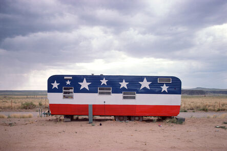 John Baeder, ‘Trailer, Arizona, Route 66’, 1975