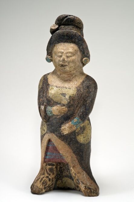 ‘Figurine d'une dame noble (Figurine of a noblewoman)’, 600-900 AD