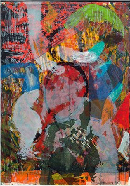 Jim Dine, ‘A Million Kisses Poem’, 2015