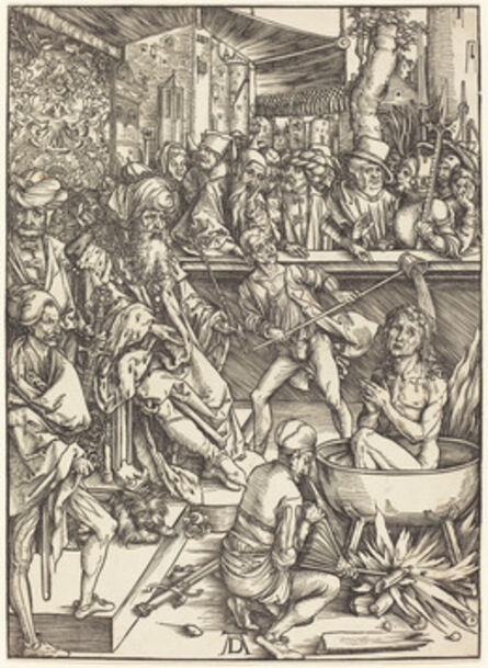 Albrecht Dürer, ‘The Martyrdom of Saint John’, probably c. 1496/1498
