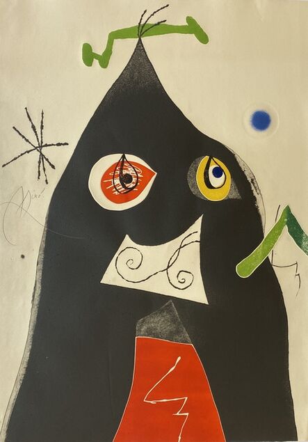 Joan Miró, ‘Quatre Colors Aparien El Mon I (Four Colors will Beat the World I)’, 1975