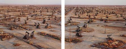 Edward Burtynsky, ‘Oil Fields #19a & #19b, Belridge, California’, 2003
